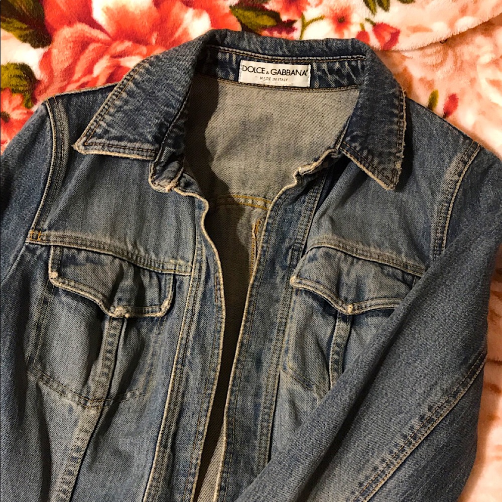 Dolce Gabbana Denim Jean Jacket